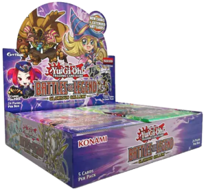 Yugioh! Battles of Legend: Glorious Gallery Booster Box