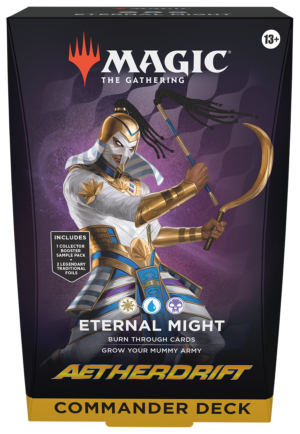 Aetherdrift Commander Deck Eternal Might