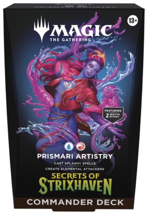 Secrets of Strixhaven Prismari Artistry Commander Deck