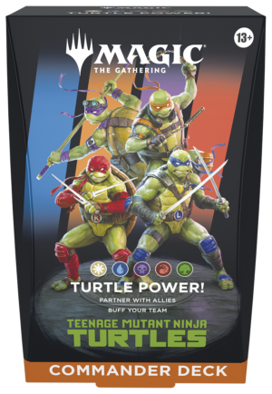 Teenage Mutant Ninja Turtles Commander Deck Turtle Power!