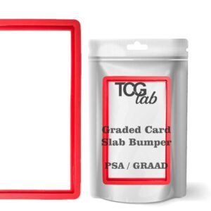 Bumper TCGlab rojo para PSA y GRAAD