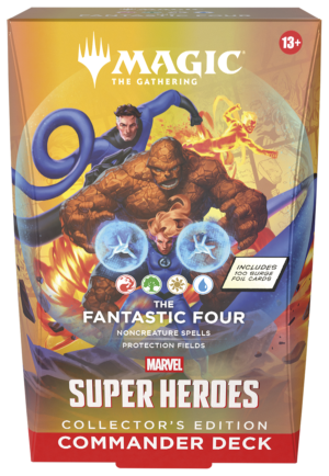 Marvel Super Heroes Fantastic Four Collector's Edition Commander Deck