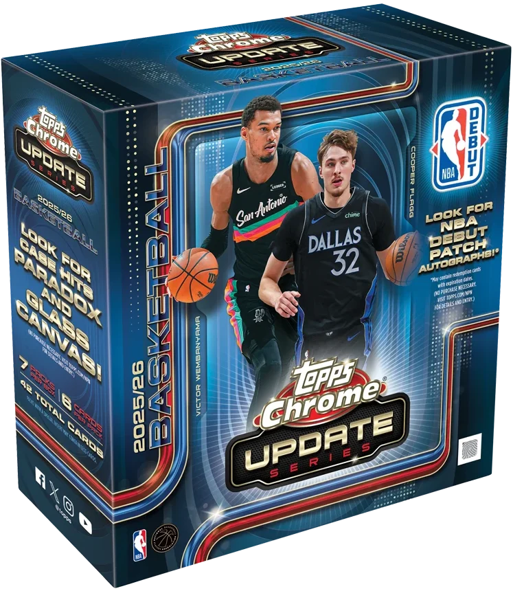 Topps Chrome Update Mega Box 25-26 NBA